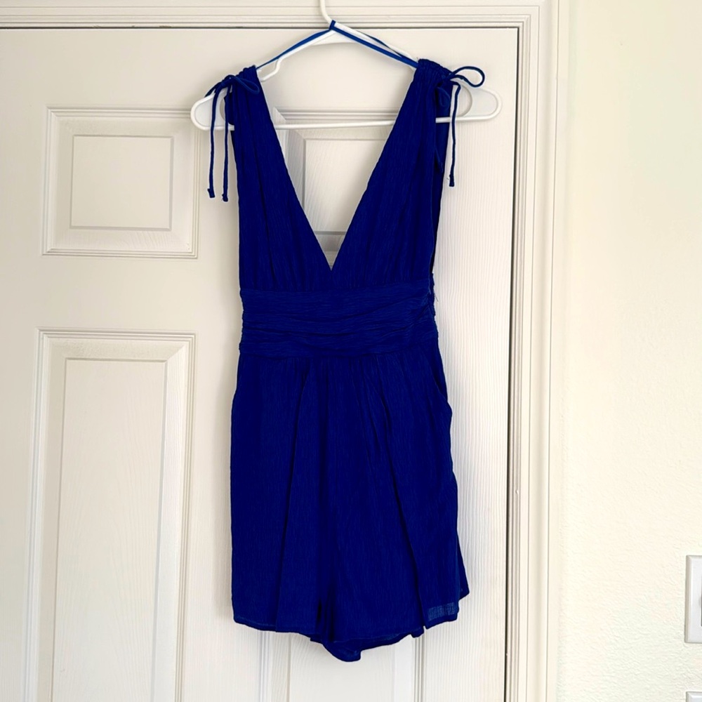 Blue romper